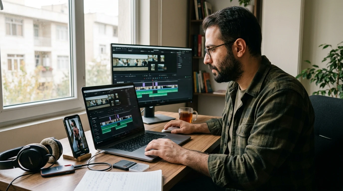 تبدیل یک ویدیوی یوتیوب به چند محتوای کوتاه؛ از Long-form تا Shorts و Reels